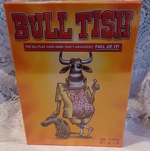 NEW FACTORY SEALED BULL TISH THE ALL-PLAY CARD GAME AGES 12+ 2-10 PLAYERS